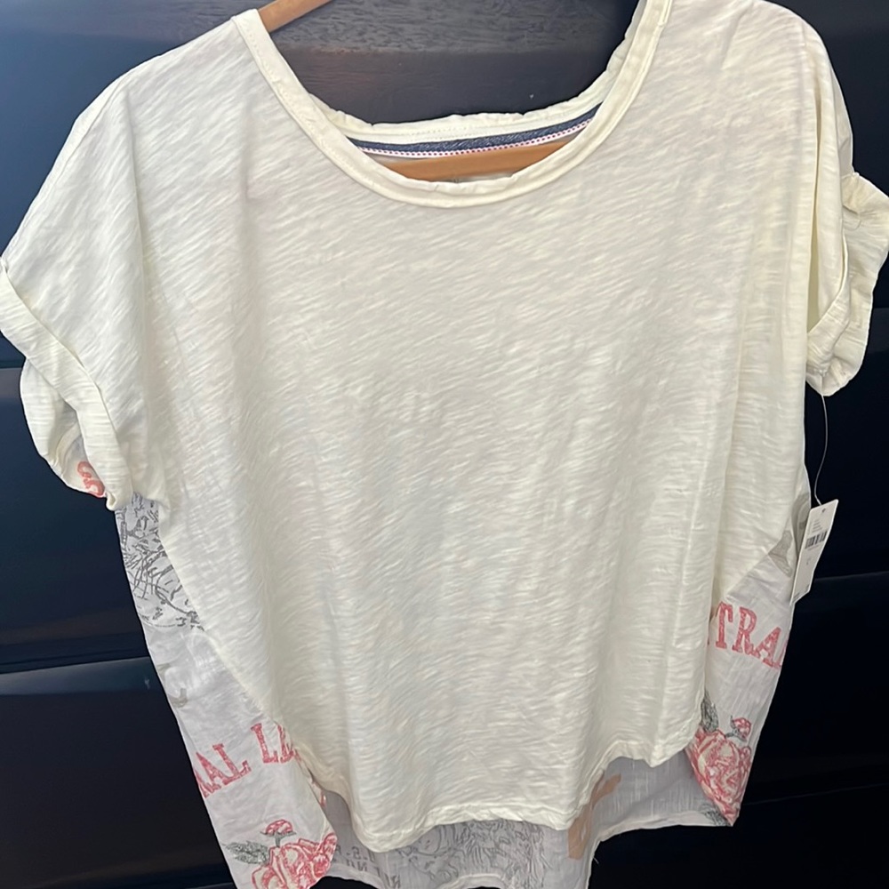 Anthropology Pilcro Short Sleeve Shirt.